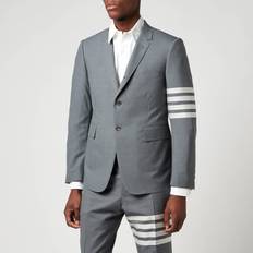 Gris - Homme Blazers Thom Browne 4 Bar Engineered Suit Jacket - Medium Grey