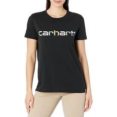 Carhartt Women T-shirts Carhartt Lightweight Short Sleeve Graphic T Shirt - Black