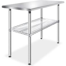 Stainless steel commercial work table GRIDMANN Stainless Steel Commercial Work Wire