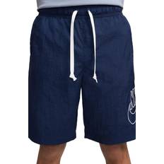 Nike Men's Sportswear Alumni Woven Flow Shorts - Midnight Navy/White