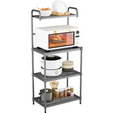 Irons Furniture Costway 4-Tier Baker's Shelving System 23.5x53.5"