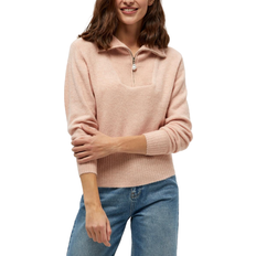 Minus Tröjor Minus Adeline Knitted Jumper Women's - Light Rose