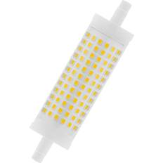 R7s led 118mm dæmpbar LEDVANCE LINE klar 118mm 2452lm 18,2W/827 R7s