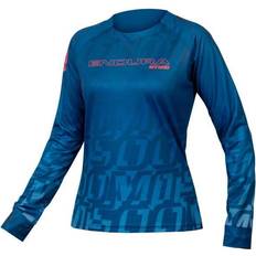 Endura Women's MT500 LTD Print Long Sleeve Tee Blueberry