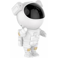 Hvid Bordlamper MikaMax Astronaut Laser White Bordlampe 23cm