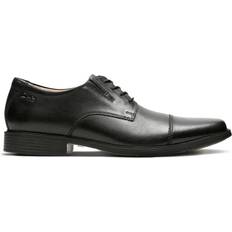 Herren - Schnürung Oxford Clarks Tilden Cap - Black