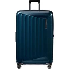 Hard suitcase Samsonite Dark Blue Spinner Hard Case 4 Wheel