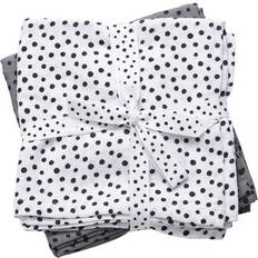 Muslinfilt Done by Deer Muslinfilt 2-pack Happy Dots