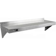 Silver Wall Shelves Kukoo 2 Commercial Catering Kitchen Wall Shelf