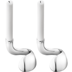 Georg jensen bloom ljusstake Georg Jensen Bloom Värmeljuslykta 4.2cm 2st