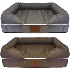 Bunty Brown, Small Cosy Couch Mattress Dog Bed