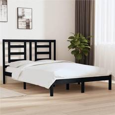 vidaXL Solid Wood Pine Bed Frame Bedstead Bed Base