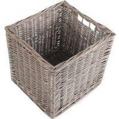 Brown Baskets RED HAMPER Square Wicker Basket