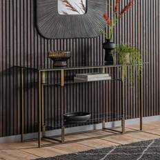 Oro Consolle Crossland Grove Stylish Console Table - Bronze Consolle