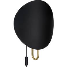 Nordlux Spargo vägglampa svart/mässing Väggarmatur