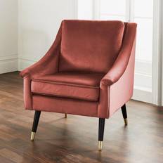 Native & Lifestyle Rose Velvet Armchair