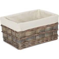 Grey Baskets RED HAMPER Wicker Grey Scandi Basket