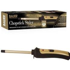 Blue Curling Irons Bauer pro styler ceramic thin chopstick curling wand 200°C tourmaline