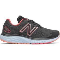 New Balance Fresh Foam 680v7 W - Black/Vivid Coral/Citrus Punch