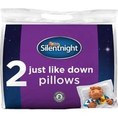 Microfiber Fiber Pillows Silentnight Just Like Down Fiber Pillow (70x45cm)