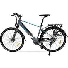 Appareils de Fitness Vélo électrique Argento Alpha Moteur Bafang 250W Batterie Li-Ion 36V Autonomie jusqu'à 70KM Gris et Bleu