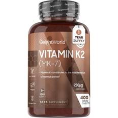 WeightWorld Vitamin K2 Tabletter, 400 Vitamin K2