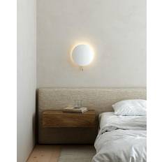 Nordlux Spargo vägglampa vit/mässing Väggarmatur