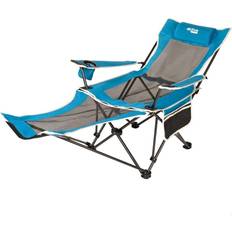 Negro Sillas Colgantes de Exterior Silla De Camping Plegable Antivuelco Con 2 152x54x75 cm