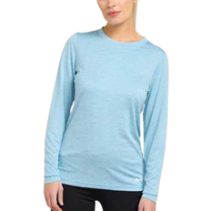 Blue - Women T-shirts PETER STORM Women's Active Long Sleeve T-Shirt - Blue