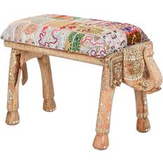 Multifargete Sittebenker Dkd Home Decor Elephant 65 Settee Bench