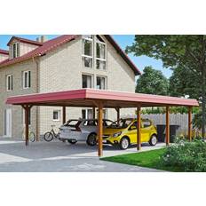 Gartenhäuser SKAN HOLZ SKAN HOLZ Carport Wendland 630 (Gebäudefläche )