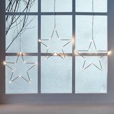 Window Lamps Lights4fun Osby Star Trio Window lamp