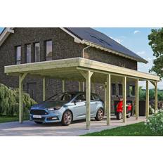 Gartenhäuser SKAN HOLZ SKAN HOLZ Carport Friesland (Gebäudefläche )