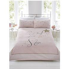 Rapport Wish Upon A Star Set Duvet Cover Pink