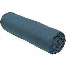 Textiles Today Housse Essential 140 x 200+30 cm - Bleu Drap Vert (200x140cm)