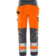 Blåa Arbetsbyxor Fristads 2641 High Vis Craftsman Trousers