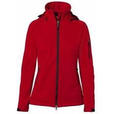 Werkjassen Hakro 248 Women's softshell jacket Alberta Red