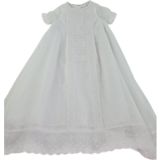 18-24M Christening Wear Children's Clothing Alfa Baby Boutique Infant Girl's Christening Heavenly Baptism Slip Gown - White