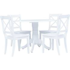 Garden & Outdoor Furniture vidaXL 5 Pieces Patio Dining Set