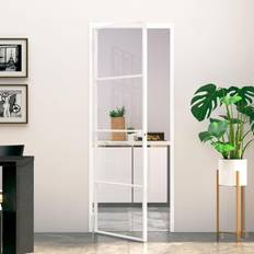 Døre vidaXL hærdet Inderdør Klart glas (x200cm)