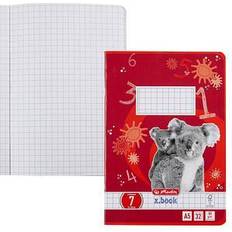 Kalender & Notizblöcke Herlitz Schulheft x.book Lineatur 7 kariert A5