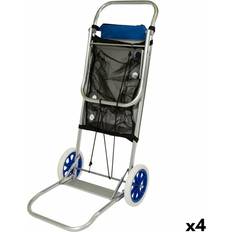 Azul Carritos Mesa Carro Multiusos Azul 47 x 100 x 52 cm 4 Unidades Carrito Mesa