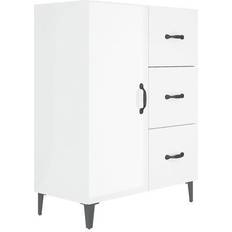 Gris Buffets vidaXL Armoire De Rangement 69.5x34x90 cm Buffet