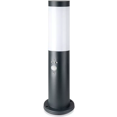 A Pali di protezione V-TAC E27 Bollard Lamp 45 cm PIR Sensor With Stainless Steel Body Grey IP44 Palo di protezione