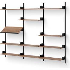 NEW WORKS. Display Shelf 1900 Walnut Væghylde