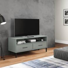 vidaXL Solid Wood Pine TV Bench