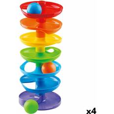 Playgo Leksaker Playgo Aktivitetsspiral Rainbow 15 x 37 x 15,5 cm 4 antal