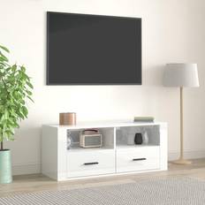 vidaXL 100x35x40 konstrueret TV-bord