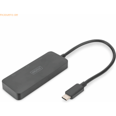 Câbles Digitus DS-45334 DisplayPort USB-C Adaptateur 1x USB-C 3x DisplayPort de bureau