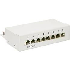 Goobay CAT 6 Mini Desktop Patch Panel 8 Port